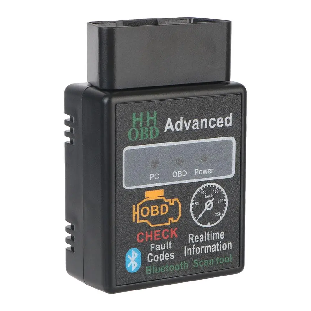 Car Diagnostic Tool, Car Diagnostic Scanner, Bluetooth-compatible V1.5 Detector, ELM327 OBD2 Interface Adapter for iOS/Android Code Reader, Automotive, Vehicle