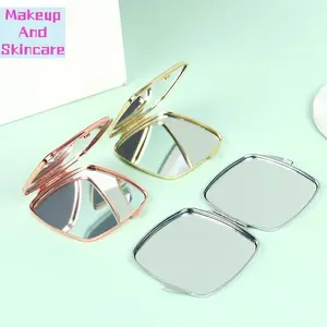 1PC Compact Makeup Mirror Cosmetic Magnifying Round Pocket Make Up Mirror