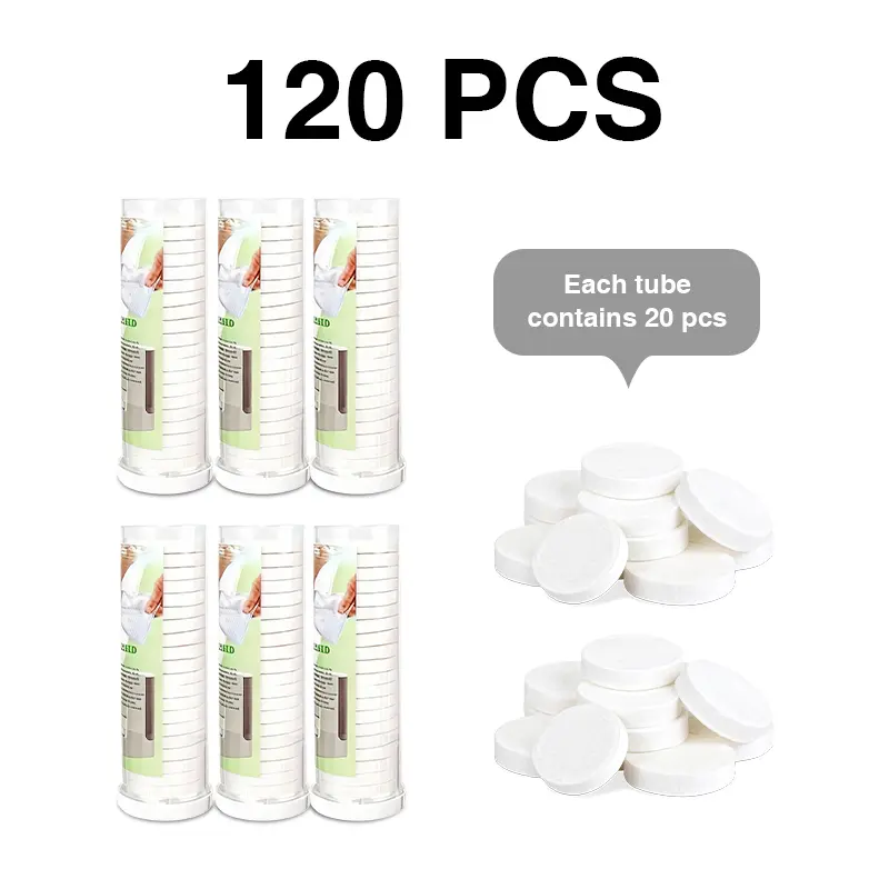 6 Rolls (120 Towel Refills)