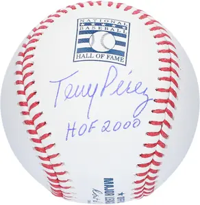 Tony Perez Cincinnati Reds Autographed Hall of Fame Logo Baseball with "HOF 2000" Inscription - Fanatics Authentic Certified