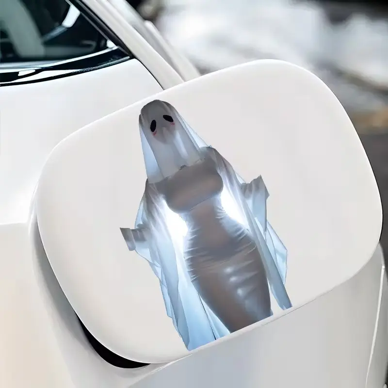 Anime Vinyl Decal Sticker - Waterproof, Self-Adhesive Matte Finish Sticker for Cars & Glass Surfaces