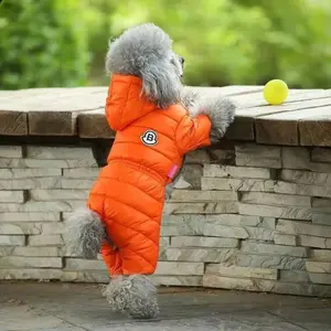 Cozy Cotton Puppy Jacket Stylish Winter Dog Clothes Pet Apparel