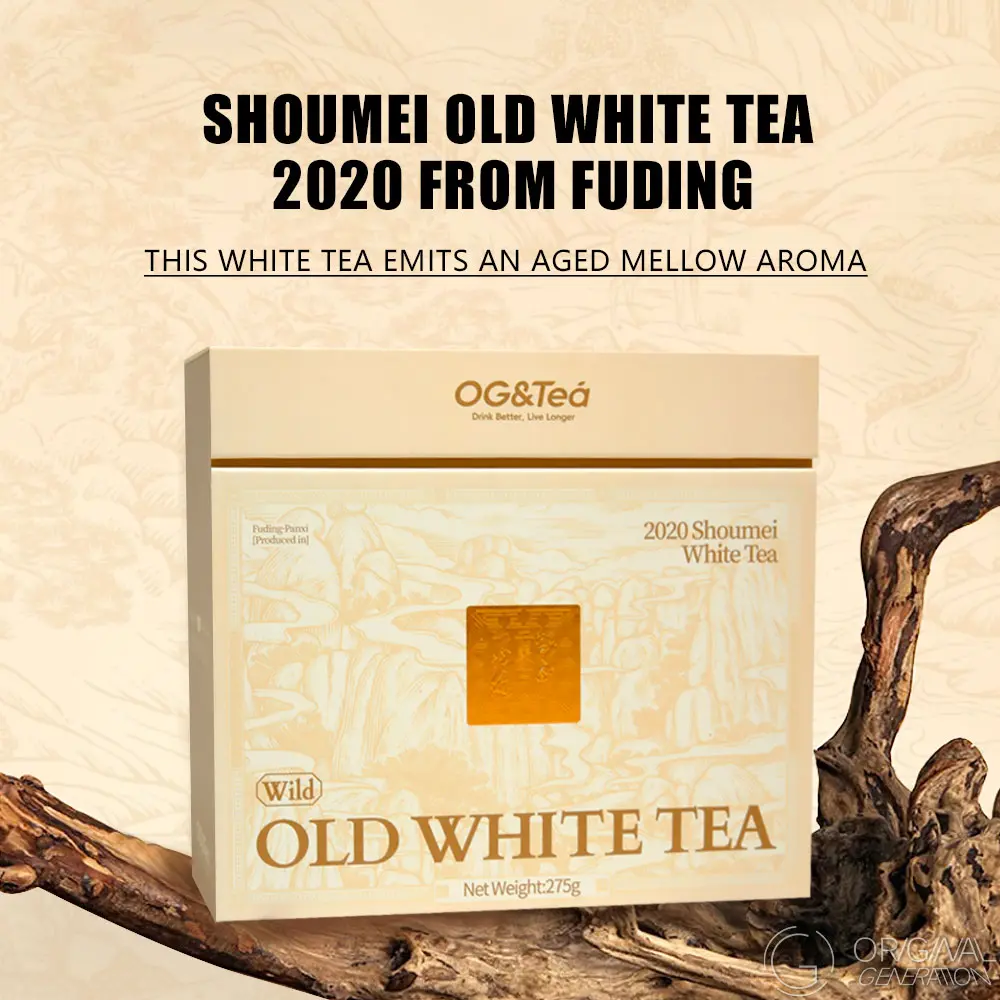 Shoumei Old White Tea 2020 From Fuding 275g High Quality ShouMei White Tea Made With 2020 High Mountain Tea Ss Raw Materials