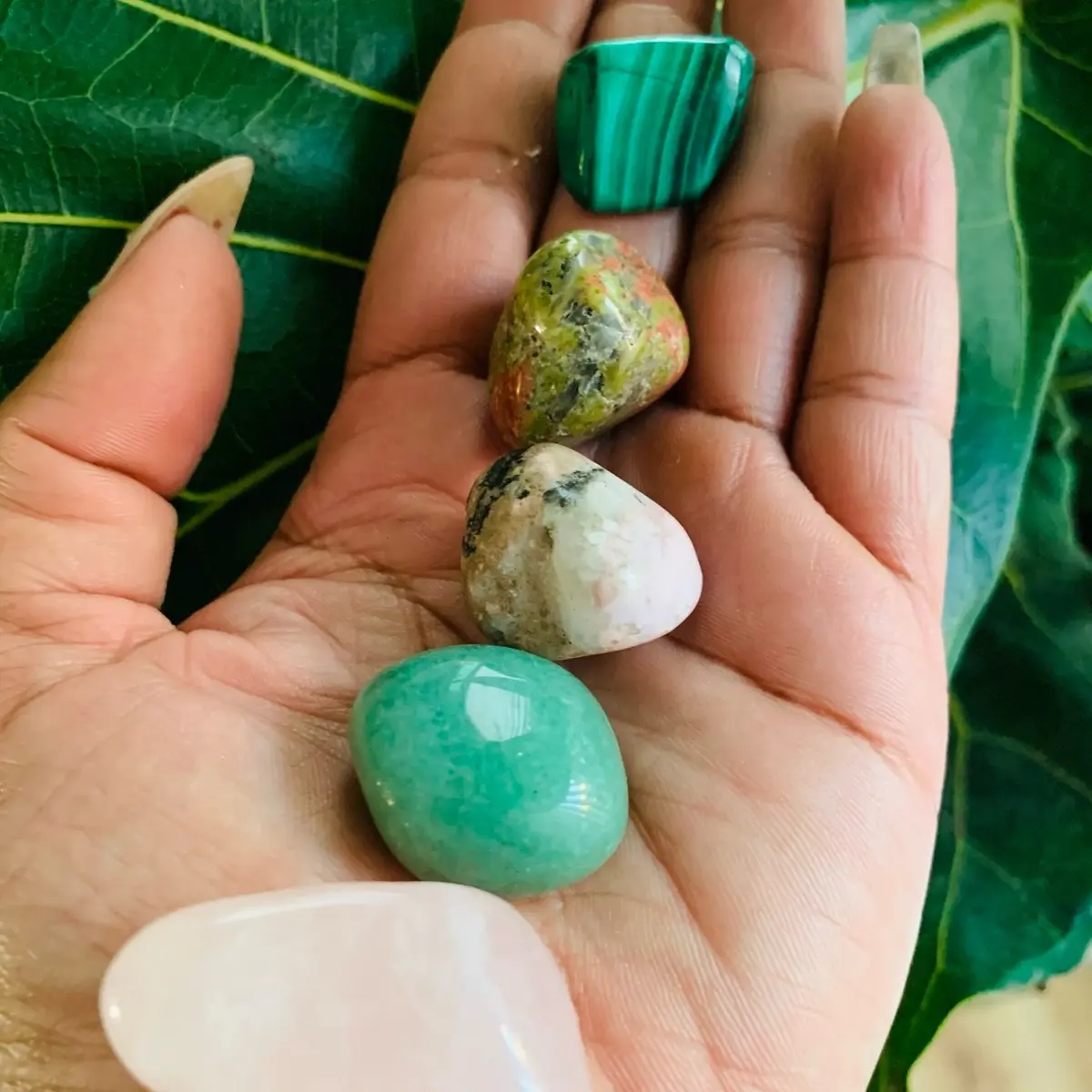 Heart Chakra Crystal set Heart Chakra Crystal set