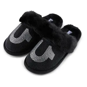 True Religion Slippers for Women Gifts for Women Cozy House Slippers for Woman