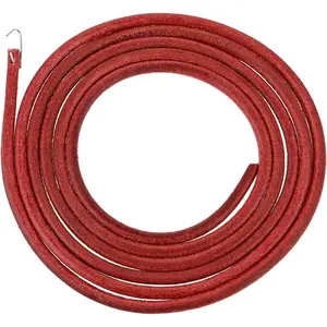 2 count Sewing Machine Belt, 6FT Leather Belt for Singer Treadle Sewing Machine, Leather Belt Antique Treadle Parts + Hook