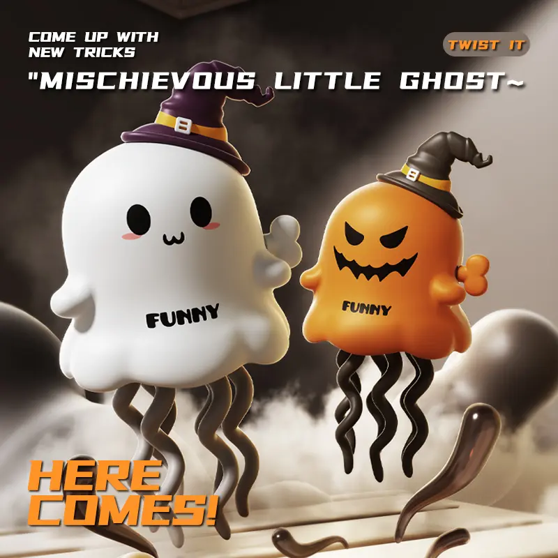 2026 Halloween Wind-Up Dancing Stress-Relief Toy