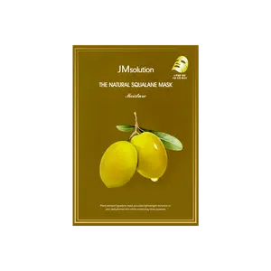 JMsolution Korean Squalane Hydrating Face Mask - 10 Ultra-Thin Olive Moisturizing Sheets for Glowing Skin