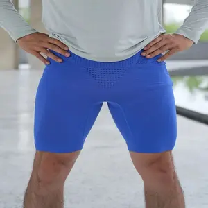 Kyn Apparel Sports Running Jogging Shorts Mens Cycling Breathable Elastic Slim Fit Shorts Summer Fashion Letter Print Men's Quick-dry Shorts