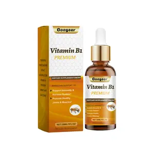 Fast-Absorbing Herbal Liquid Drops | Immune Support + Energy Boost + Muscle Recovery | Vegan Dietary Supplement with TCM Extracts & Vitamin B1 | Travel-Friendly Formula Natural Wellness Nervous System Premium Healthcare Fitness