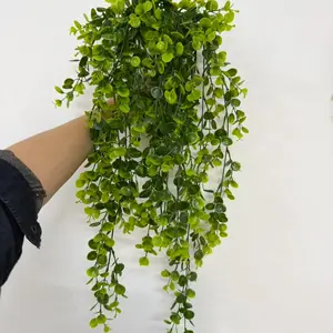 2pcs Realistic Artificial Ivy, Artificial Ivy Vine - Uv-Resistant Hanging Green Ferns, Suitable for Indoor And Outdoor Decoration, Wall Art for Gatherings, Porch Greening, Decorative Leaves, Lifelike Leaves, Festive Decorations