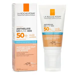 La Roche Posay Anthelios UV Mune 400 Hydrating Cream SPF50 Tinted, 50ml/1.7oz
