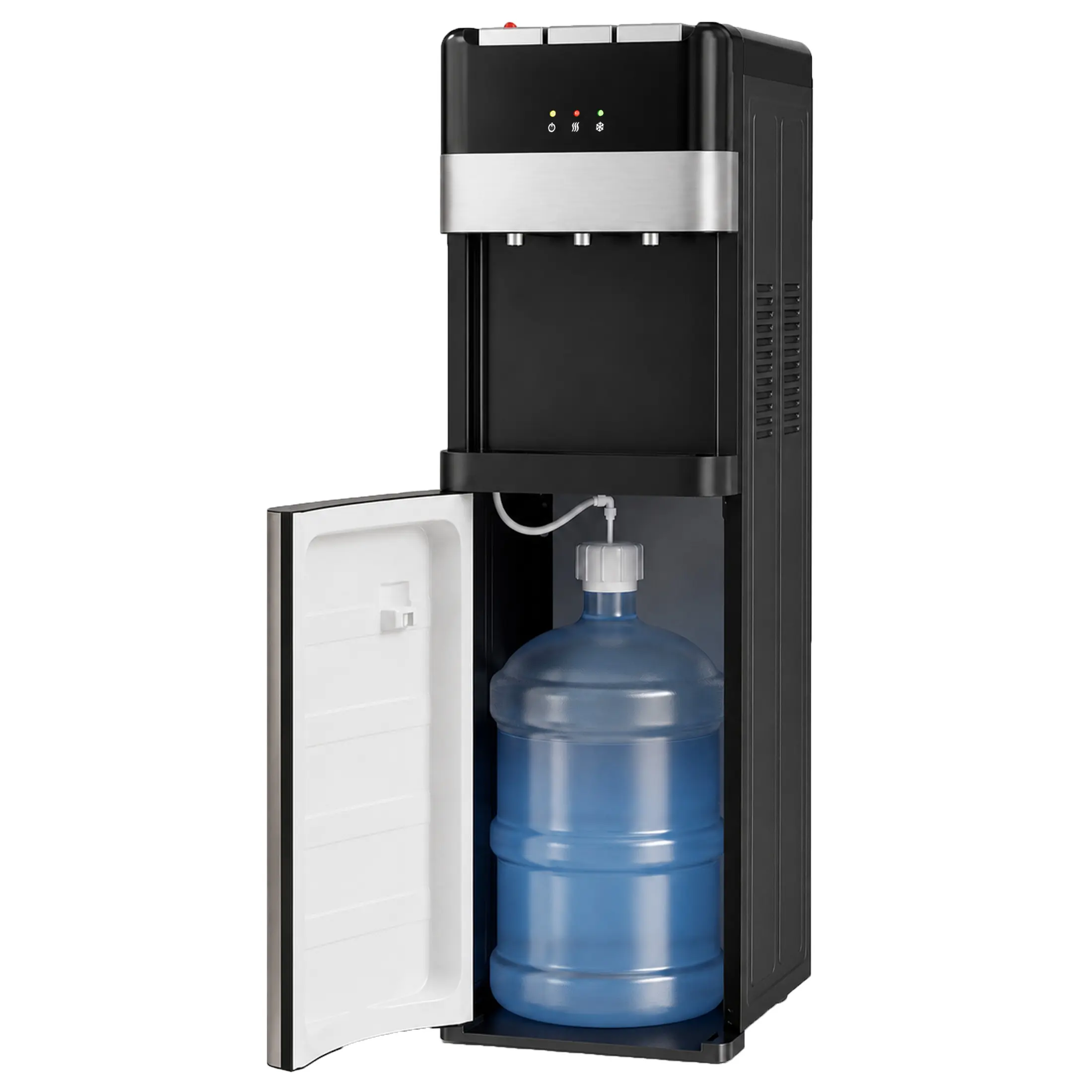 【Back to School】Bottom Loading Water Cooler Dispenser - 3-Temperature Hot, Cold, Room Water Dispenser, Stainless Steel Freestanding Unit for 3-5 Gal Bottles, Home & Office Use