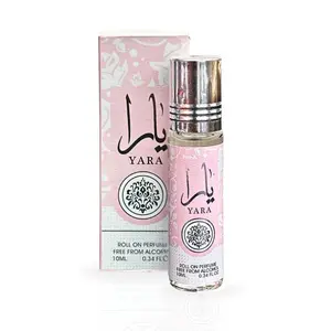 Ard Al Zaafaran Yara Roll-On Perfume Oil 10ML - Vanilla Fragrance for Women, Elegant and Aromatic Charm, Unisex Roller-On Scent Blend Compact Cologne