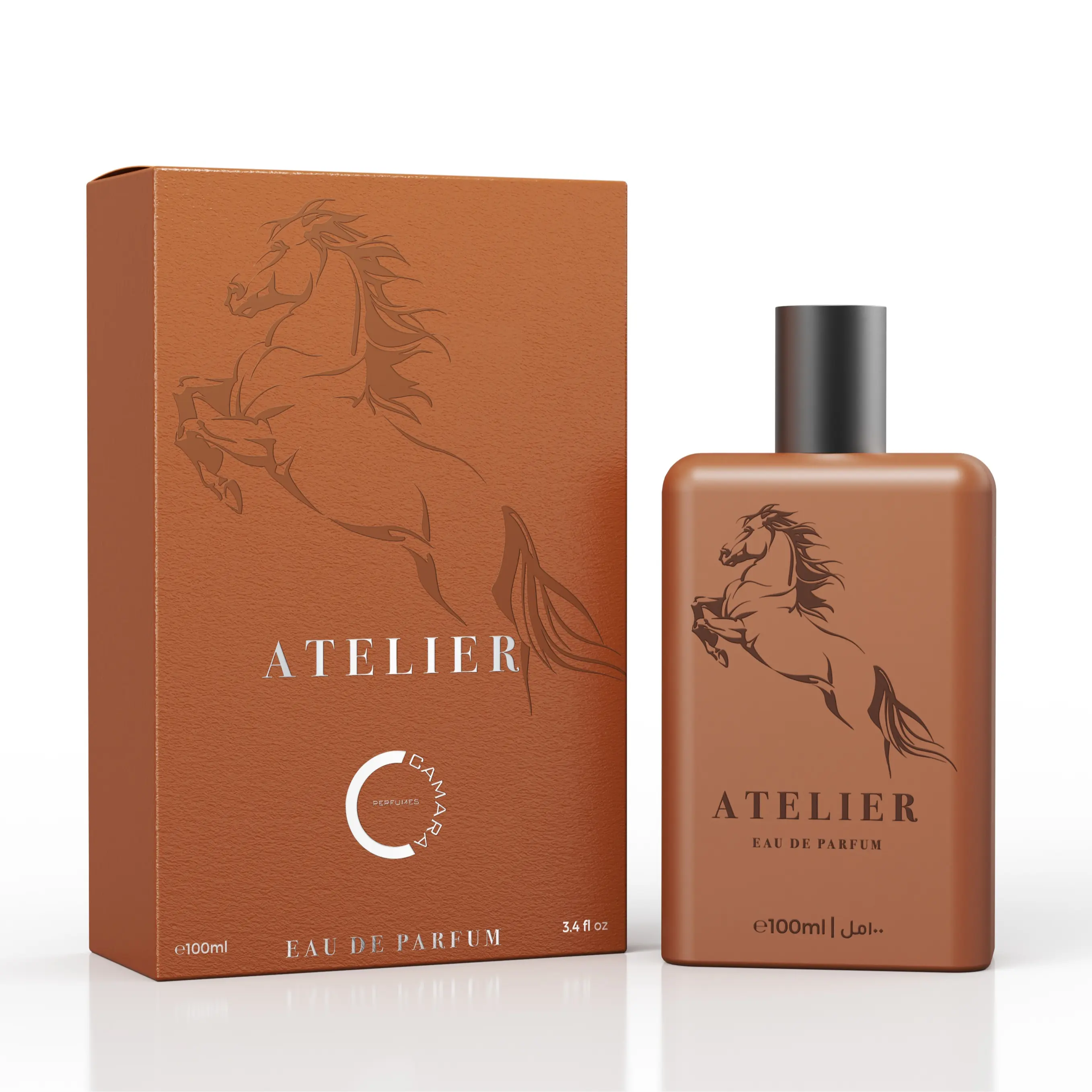 Camara Atelier Eau de Parfum (Edp) for Men, Woody Spicy Scent with Peppermint, Cedarwood & Vanilla Notes, Tailored Daily Wear Fragrance, 100ml/3.4fl oz Versatile Addition