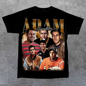 [ SALES UP TO 30% ] Limited Adam Sandler Vintage T-Shirt, Gift For Woman and Man Unisex T-Shirt Cotton Menswear