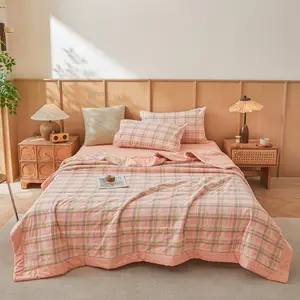 Oeko-Tex Certified Summer Blanket, Lightweight and, Bamboo Fiber Fabric, No Night Sweating, Multiple Sizes Available