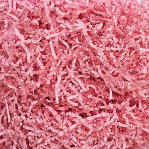 - 3 oz -  - Crinkle Cut Paper Shred Filler for  Wrapping,  Box Stuffing Birthdays, Basket Filling Mother's Day Christmas