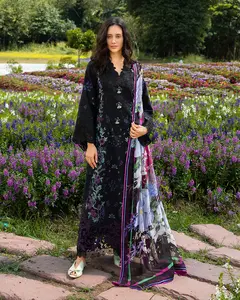 Mushq - Garden Lullaby Three Piece Lawn
