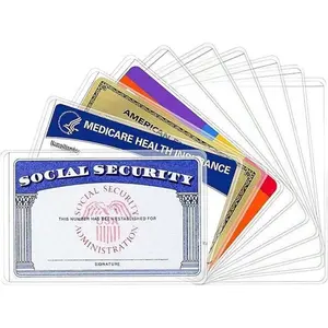 Medical Insurance Card Protector Case, Durable and Safe Storage, Ideal Medical ID Protection, Essential Healthcare Accessory, 5/10/20pcs