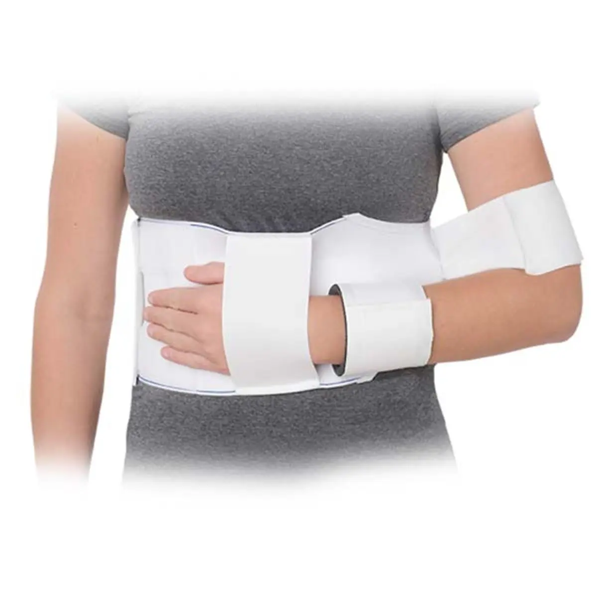 Advanced Orthopaedics Unisex Sling Brace for Injury Recovery, Elastic Lightweight Design with an Elastic Waistband, Fits Left or Right Arm, Medium, Rib 31-35", Easy Adjust, Shoulder Injury, Unisex Fit, Accelerate Healing