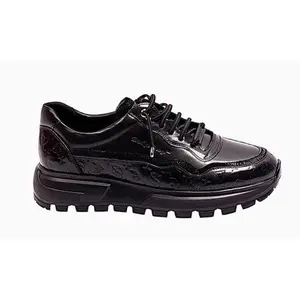 Monogram Heritage Sneaker - 100228, 100% Leather, Embossed Monogram, No-Tie Design, Comfortable Plush Insole, Versatile Style for Casual & Formal Wear Footwear Shoe