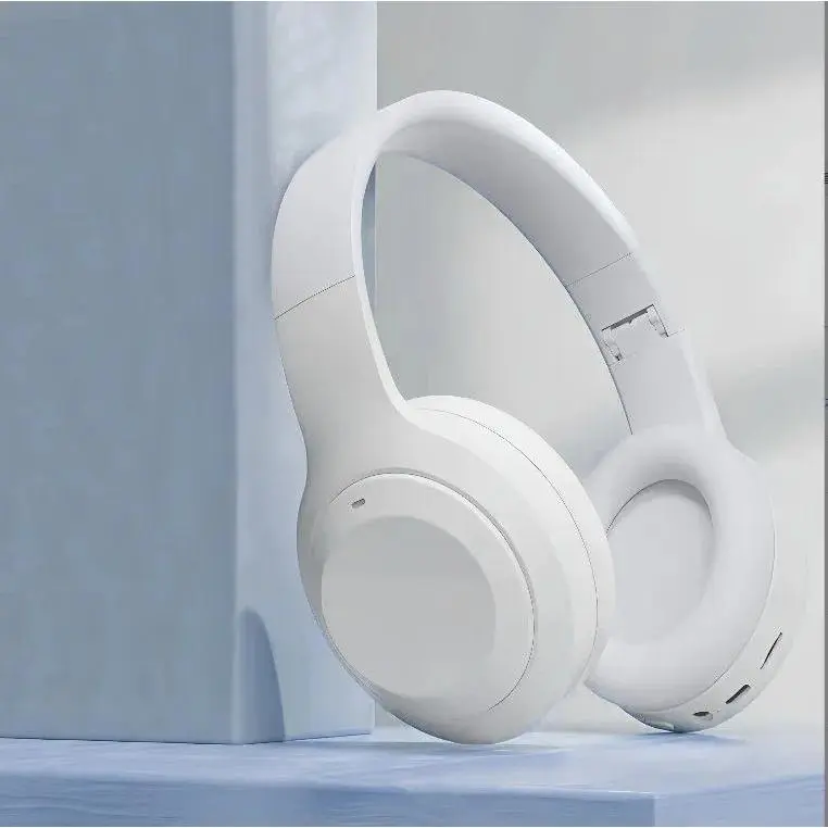 M5 Over-Ear HIFI Stereo Bluetooth 5.3 Headphones, Foldable Metal Audio Headsets with Noise Reduction, TF/AUX Support, Charging & Memory Functions for Sports Gaming