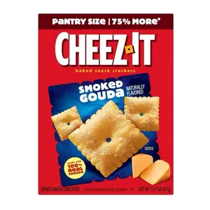 Cheez-It Baked Snack Crackers Smoked Gouda Flavor- 1 Box 12.4 oz