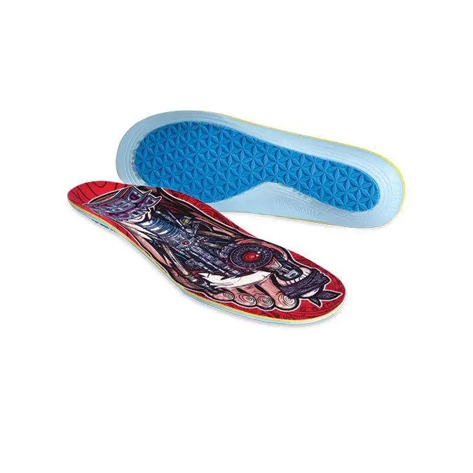DESTIN IMPACT 5.5MM Low-All Arch Cushioned Shoe Insoles - Soft, Bendable Athletic Footwear Inserts for Golfers, Essential Workers, Snowboarding, Outdoor Use
