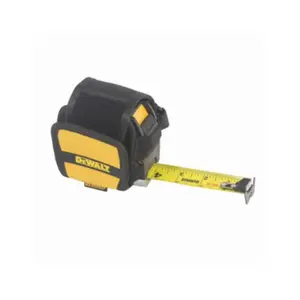 212 MAIN DFP Safety Tool Measuring Tape Holder - Adjustable Size, Elastic Strap, Retractable Tape Measure Securer, Lanyard Link, Steel Ring Equipped Tool Organizer