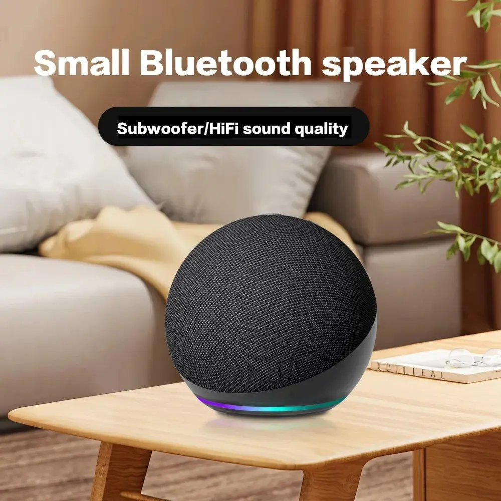 Small Bluetooth Speaker Outdoor Wireless Bluetooth Generation Mini Rgb Speaker Home Subwoofer Spherical