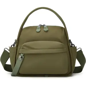 Casual Nylon Front Pocket Handbag Lightweight Large Capacity   Bag Outdoor  Bags for Women 2026