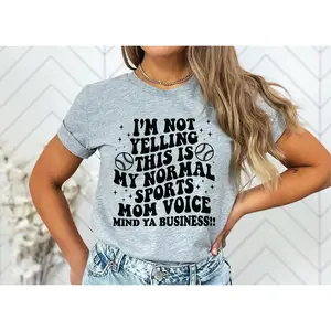 Sports Mom Voice Baseball/Softball