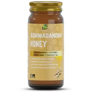 Herb To Body Ashwagandha Honey | Multifloral Honey | Wildcrafted | 16oz