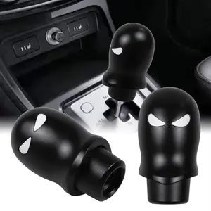 Universal Halloween Evil Ghost Shift Knob Wave Stick Shifter Gearshifter M8 M10 M12 Adapter For General Motor Manual Gear Lever Handle