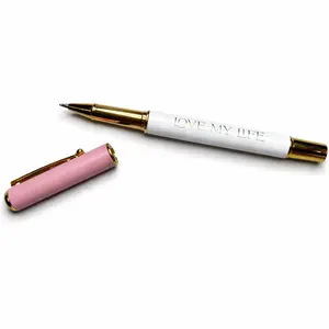 Signature Planner Pen - Smooth Ink Flow, Comfortable Grip, Monogrammed Love My Life Logo, Perfect for Everyday Use, 2026 Planner Compatible