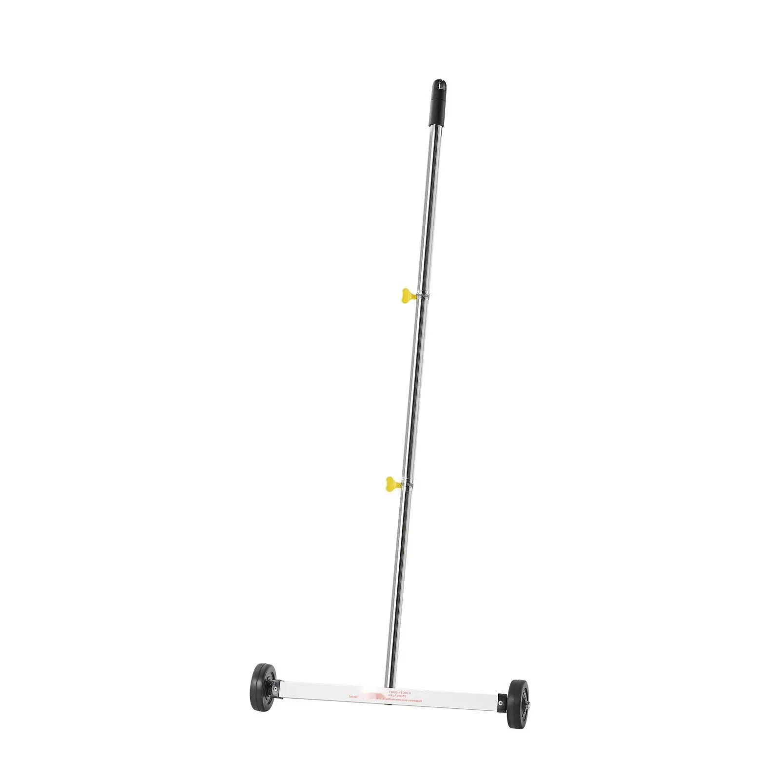 Magnetic Sweeper With Wheels, 17-Inch, 10-Lb Load Capacity, Lightweight Magnetic Pickup Sweeper With Adjustable Handle, Picks Up Nails And Screws, Easy Cleanup For Garages, Roofing Projects, Construction Sites And Workshops