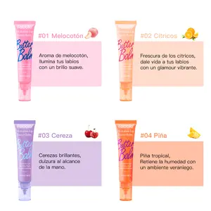 FEBBLE Squeeze Lip Butter Balm: Hydrate, Glossy, Lightweight, Moisturize & Tint with Shea Butter lip stain Moisturizing Oil