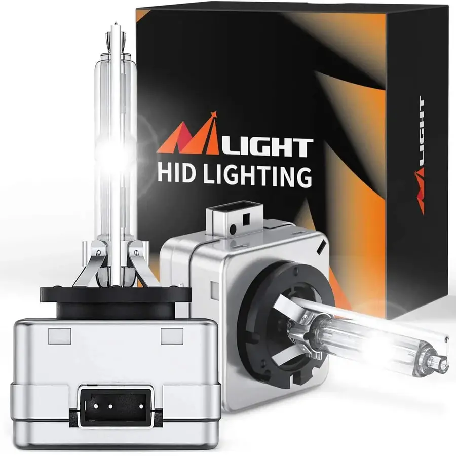 Nilight D1S 35W 6000K Diamond White HID Headlight Bulbs, Car Headlights, 35W Power Output Nilight D1S 35W 6000K Diamond White HID Headlight Bulbs, Car Headlights, 35W Power Output
