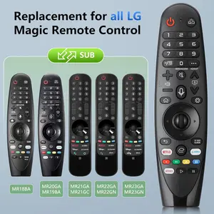 Replacement LG Voice Magic Remote Control AN-MR20GA MR19BA MR18BA MR650A for Smart TVs with Voice Recognition & Pointer Function Compatible with OLED Nano Cell 4K UHD Models Button Connection