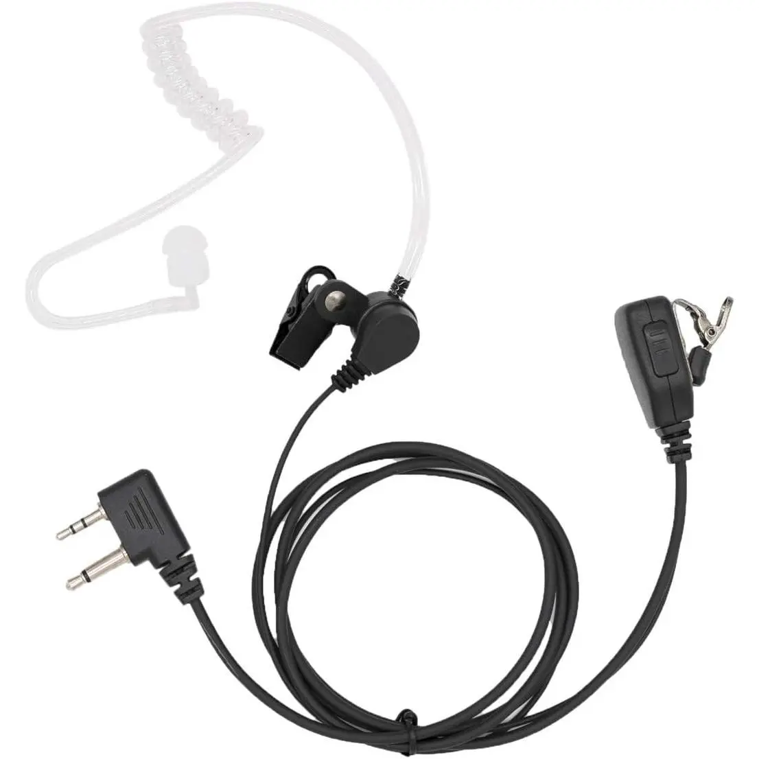Compatible for Midland Walkie Talkie,Two Way Radios Acoustic Tube   Earpiece with Mic