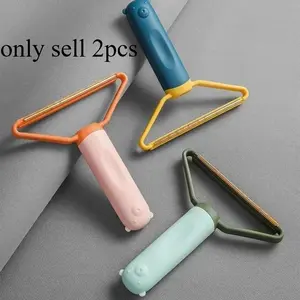 2pcs Portable Lint Remover for Clothing Fuzz Fabric Shaver Fluff Pellet Fur Remover Carpet Woolen Coat Clothes Shaver Cleaning Tools Household Cleaning Tool