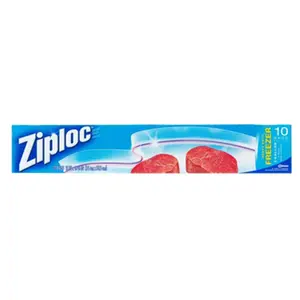 Ziploc 01132 10 Count- 2 Gallon - Jumbo Freezer Bags