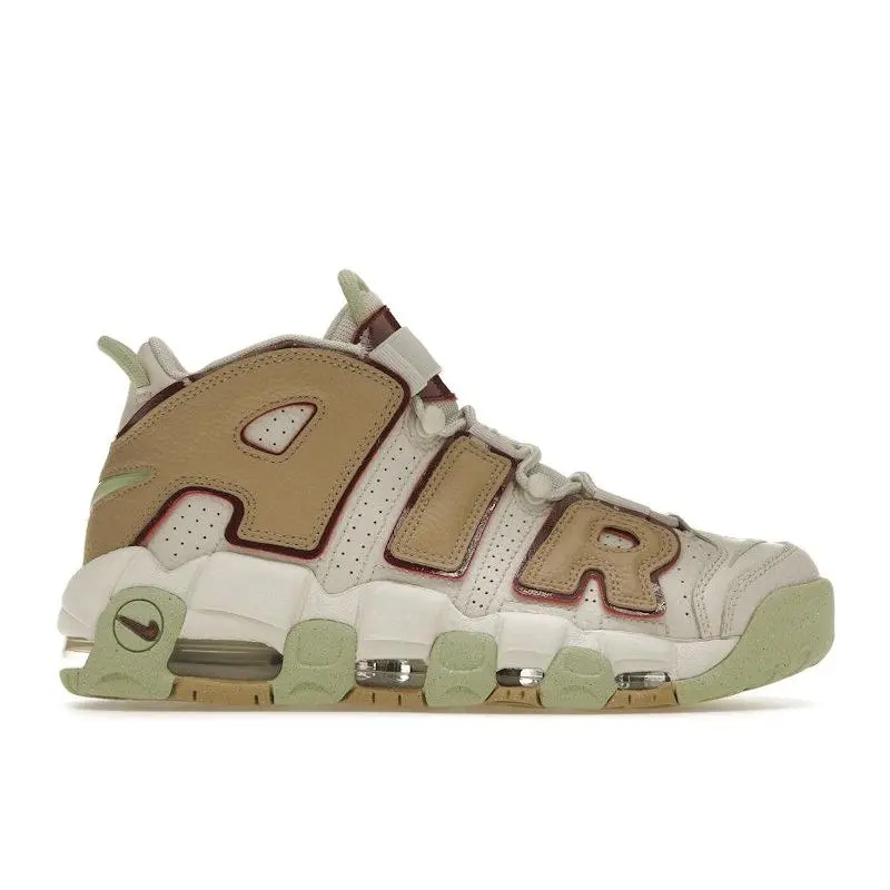 Nike Women's Air More Uptempo Light Bone Alligator Basketball Shoes, from StockX