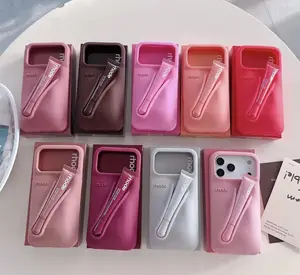 [New Edition] Rhode Lip Gloss Phone Case for iPhone 11/12/13/14/15/16/17 | Premium Soft Silicone Cover | Luxury Coquette Aesthetic Case | Gift for Her