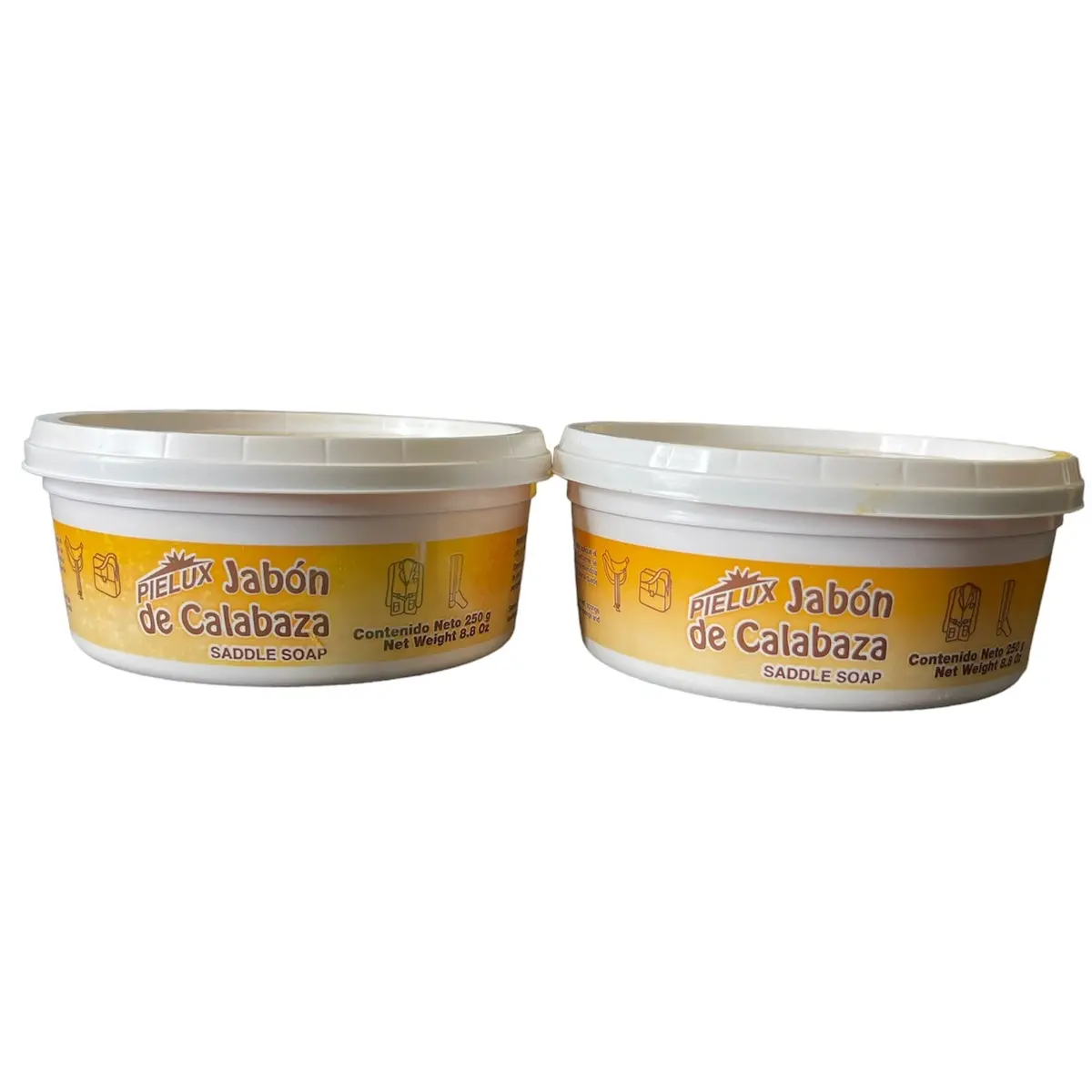 Saddle soap leather soap - Jabon de calabaza para piel