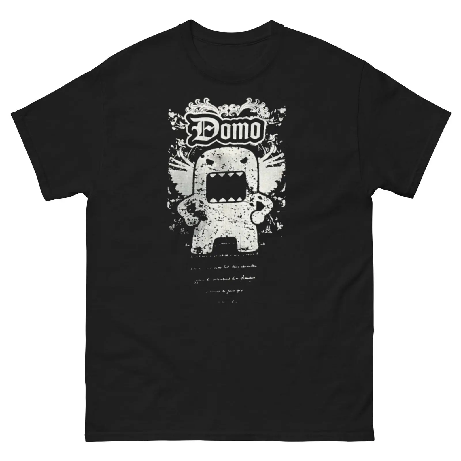 Mens domo t shirt grunge scene emo hot topic Cyber y2k skull Affliction Style Menswear Underwear