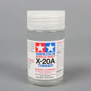 Tamiya ACRYL/POLY THINNER X-20A - 46ML Tamiya ACRYL/POLY THINNER X-20A - 46ML