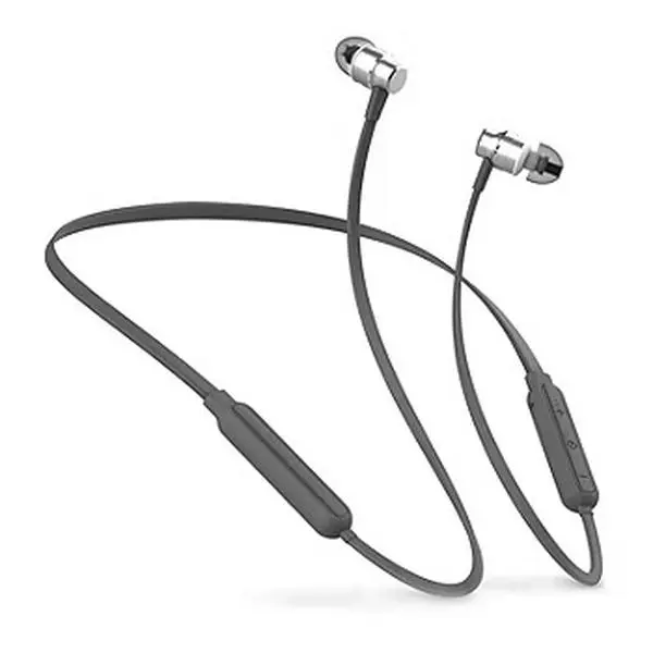 Sharper Image Sports Fit Wireless Earbuds silver