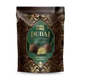 Nutty & Fruity Dubai Chocolate Pralines, 16 oz. Nutty & Fruity Dubai Chocolate Pralines, 16 oz.
